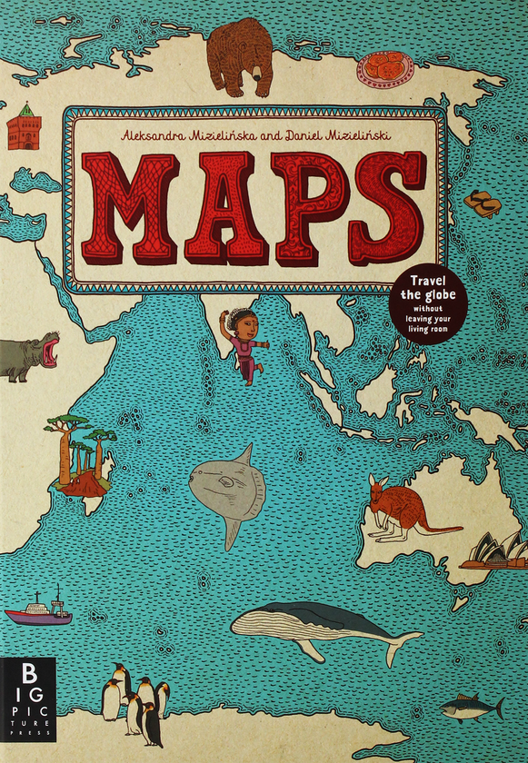 Бумажная книга «Maps», авторов Александра Мизелиньская, Даниэль Мизелиньский - фото №1