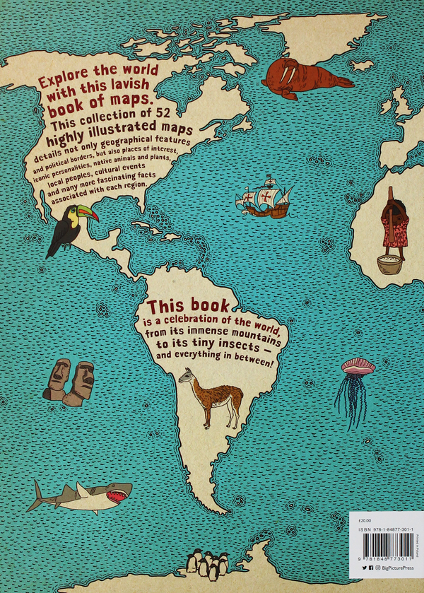 Бумажная книга «Maps», авторов Александра Мизелиньская, Даниэль Мизелиньский - фото №1