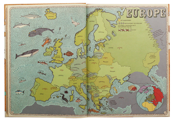Бумажная книга «Maps», авторов Александра Мизелиньская, Даниэль Мизелиньский - фото №1