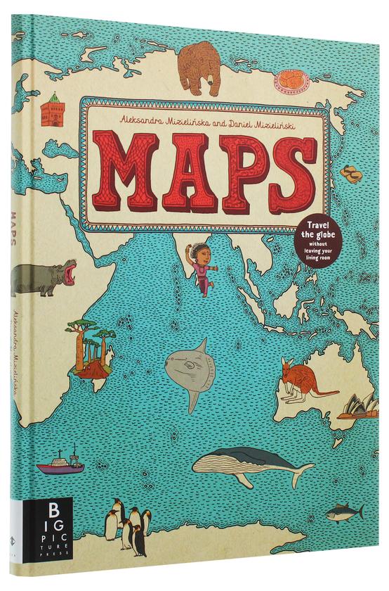 Бумажная книга «Maps», авторов Александра Мизелиньская, Даниэль Мизелиньский - фото №1