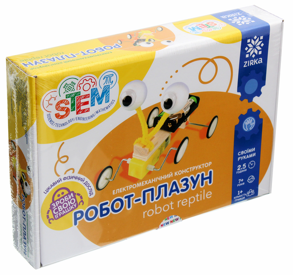  «Конструктор Zirka Робот-пресмыкающееся (451017)», бренда Зірка - фото №1