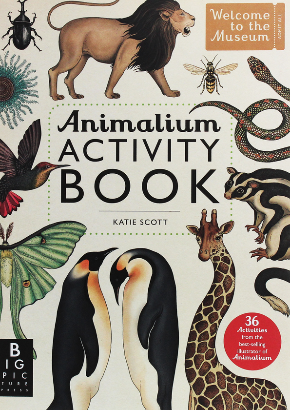 [object Object] «Animalium Activity Book» - фото №1