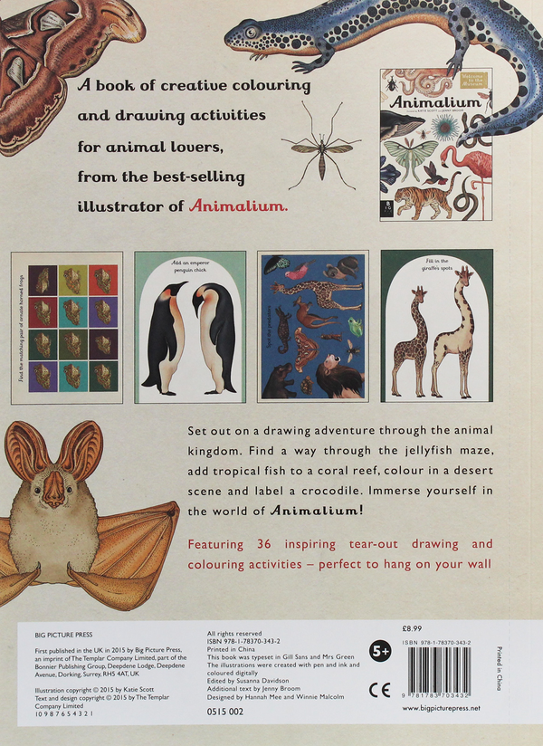 [object Object] «Animalium Activity Book» - фото №3 - миниатюра