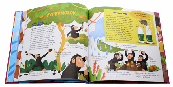 Бумажная книга «Суперзвірята», автор Евгения Гюнтер - фото №1