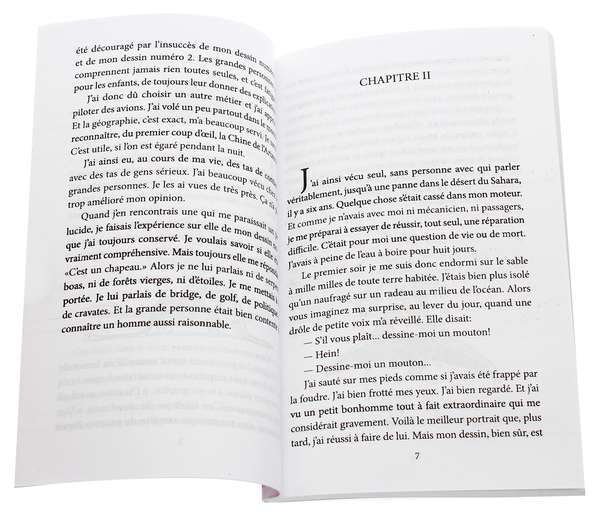 Паперова книга «Le Petit Prince», автор Антуан де Сент-Екзюпері - фото №1