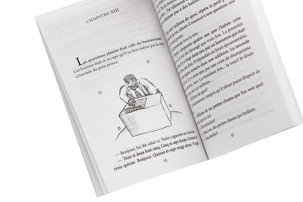 Паперова книга «Le Petit Prince», автор Антуан де Сент-Екзюпері - фото №1
