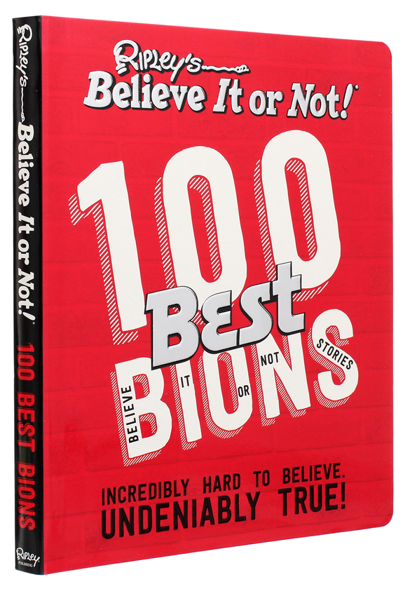 Бумажная книга «Ripley’s 100 Best Believe It or Nots» - фото №1