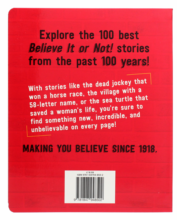 Бумажная книга «Ripley’s 100 Best Believe It or Nots» - фото №1