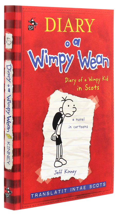 Бумажная книга «Diary o a Wimpy Wean. Diary of Wimpy Kid in Scots», автор Джефф Кинни - фото №1
