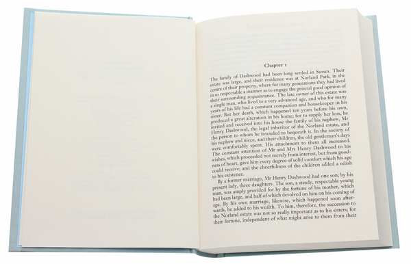 Паперова книга «Sense and Sensibility», автор Джейн Остін - фото №1