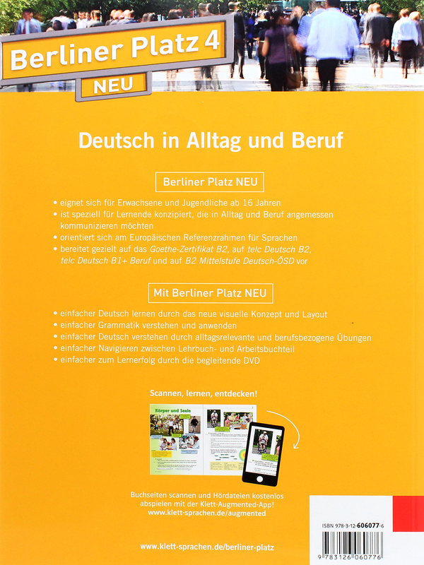 [object Object] «Berliner Platz 4. NEU. Lehr- und Arbeitsbuch (+ 2 CD-ROM's)» - фото №2 - мініатюра