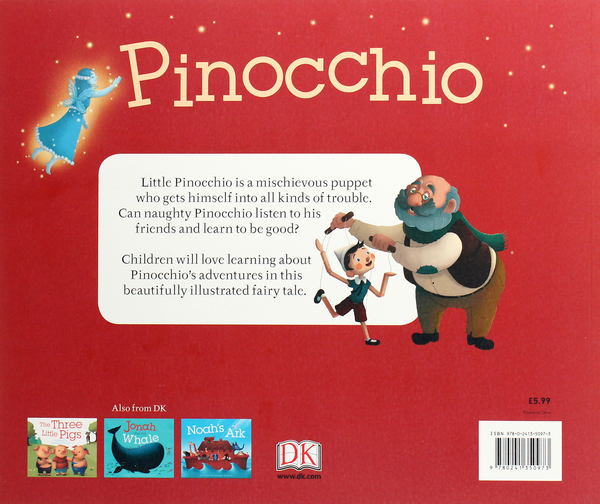Бумажная книга «Pinocchio» - фото №1