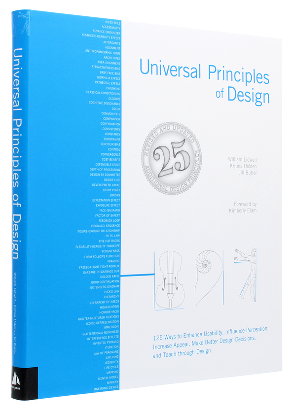 Бумажная книга «Universal Principles of Design», авторов Уильям Лидвелл, Критина Холден, Джилл Батлер - фото №1