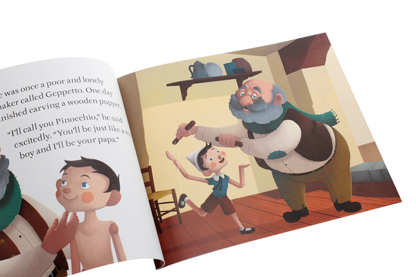 Бумажная книга «Pinocchio» - фото №1