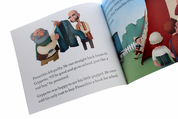 Бумажная книга «Pinocchio» - фото №1