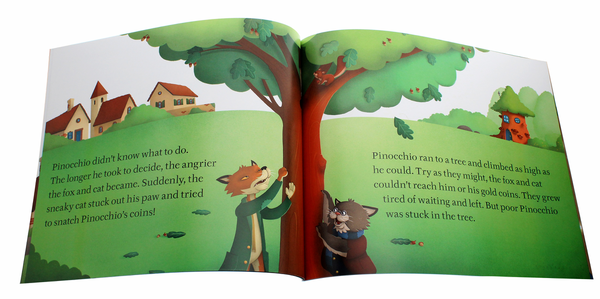 Бумажная книга «Pinocchio» - фото №1