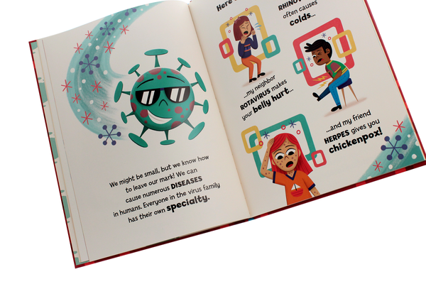 Паперова книга «Viruses: Don't Be Scared Be Prepared », автор Маттео Крівелліні - фото №1