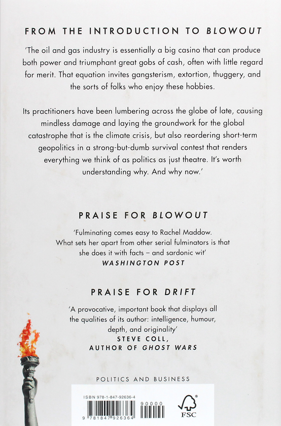 Бумажная книга «Blowout: Corrupted Democracy, Rogue State Russia, and the Richest, Most Destructive Industry on Earth», автор Рэйчел Мэддоу - фото №1