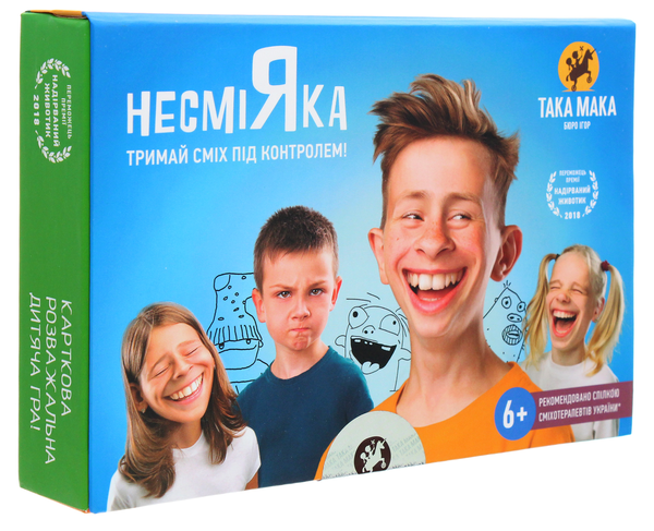  «Настільна гра Така Мака Несміяка. Дитяча (10001-UA)», бренда Така Мака - фото №1