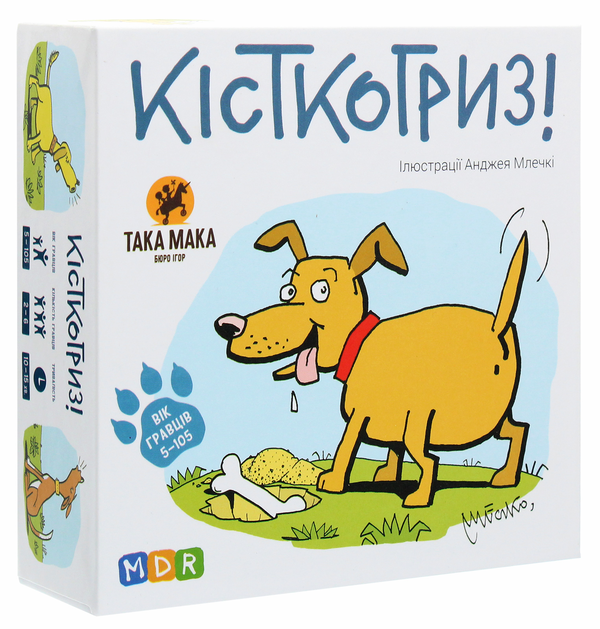  «Настільна гра Така Мака Кісткогриз (110001-UA)», бренда Така Мака - фото №1