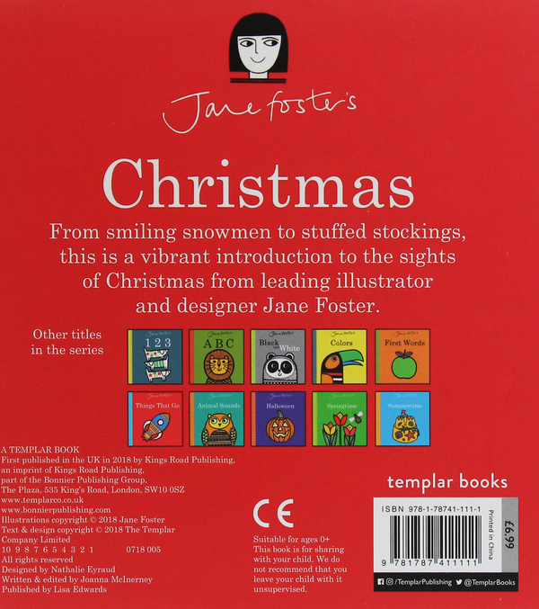 Бумажная книга «Jane Foster's Christmas», автор Джейн Фостер - фото №1