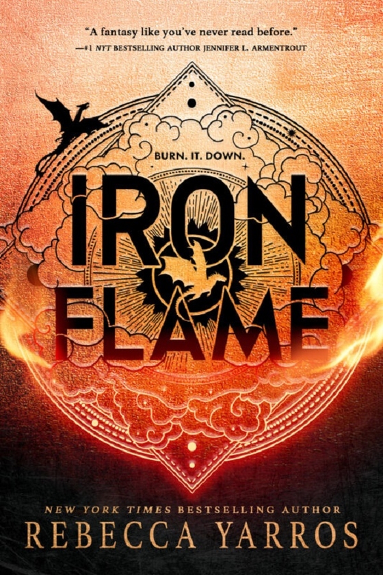 Паперова книга «Iron Flame (Залізне полум'я мовою оригіналу)», автор Ребекка Яррос - фото №1