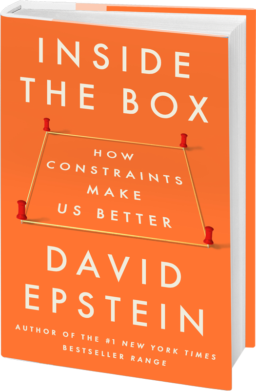 Паперова книга «Inside the Box: How Constraints Make Us Better», автор Девід Епштейн - фото №1