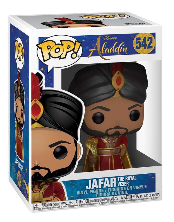 «Коллекционная фигурка Funko Pop! Pop Disney Aladdin Джафар Королевский Визирь (FK37025)», бренда Funko Pop - фото №1