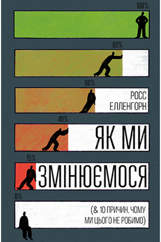 Бумажная книга «Як ми змінюємося & 10 причин, чому ми цього не робимо», автор Росс Элленхорн - фото №1