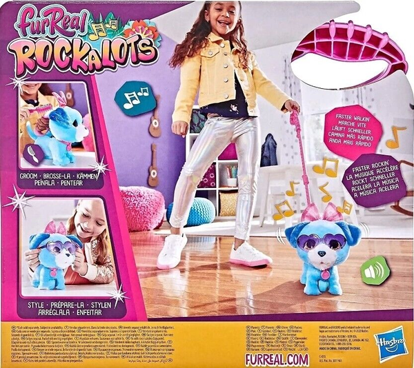  «Іграшка м'яка, інтерактивна. Серія Рокалоти», бренда Hasbro - фото №1