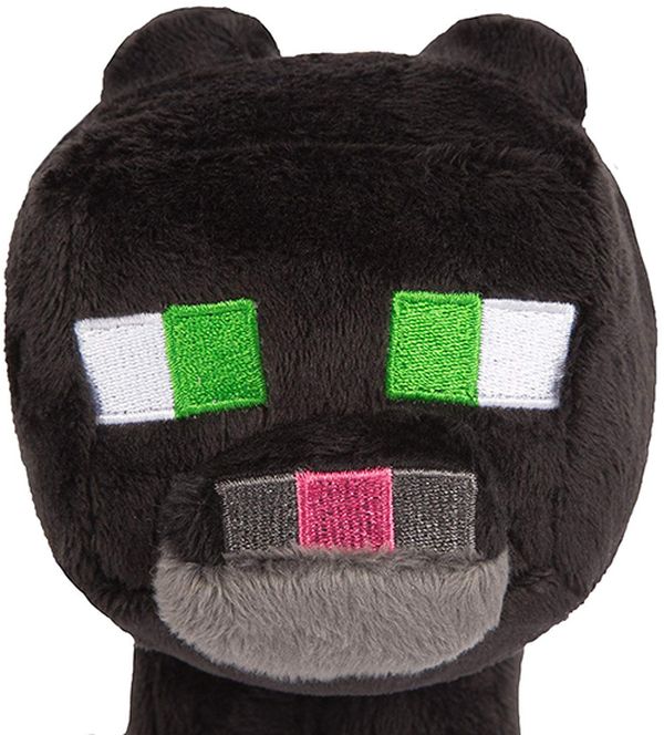  «Мягкая игрушка JINX Minecraft Tuxedo Cat Plush (JINX-6363)», бренда JINX - фото №1