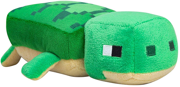  «Мягкая игрушка JINX Minecraft Happy Explorer Sea Turtle Plush (JINX-8982)», бренда JINX - фото №1