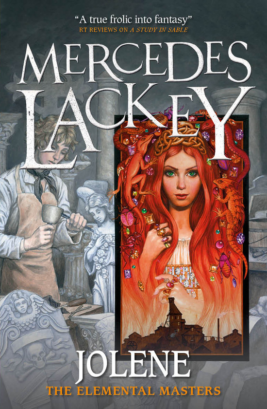 Бумажная книга «Elemental Masters - Jolene », автор Мерседес Лэки - фото №1