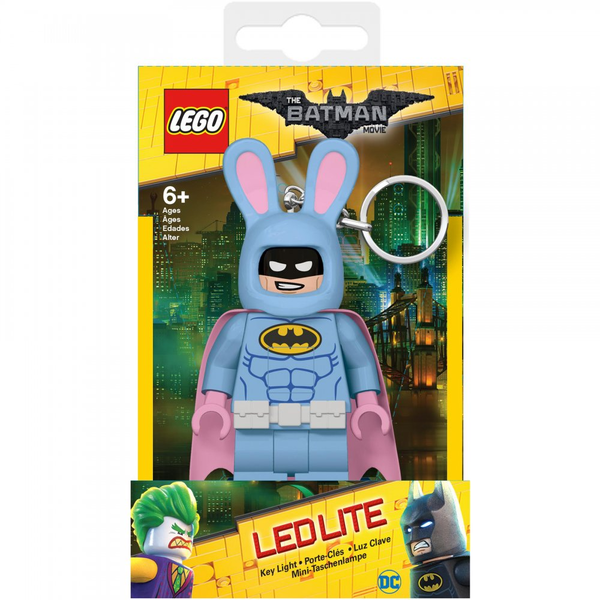  «Брелок-фонарик LEGO Batman Movie Бэтмен - пасхальный кролик (LGL-KE103B)», бренда LEGO - фото №1
