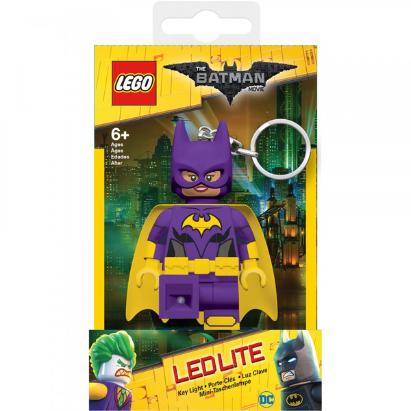  «Брелок-фонарик LEGO Batman Movie Бэтвумен (LGL-KE104)», бренда LEGO - фото №1