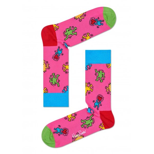  «Носки Happy Socks Keith Haring Sock Box Set 3 пары 41-46 р (XKEH08-4000)», бренда Happy Socks - фото №1