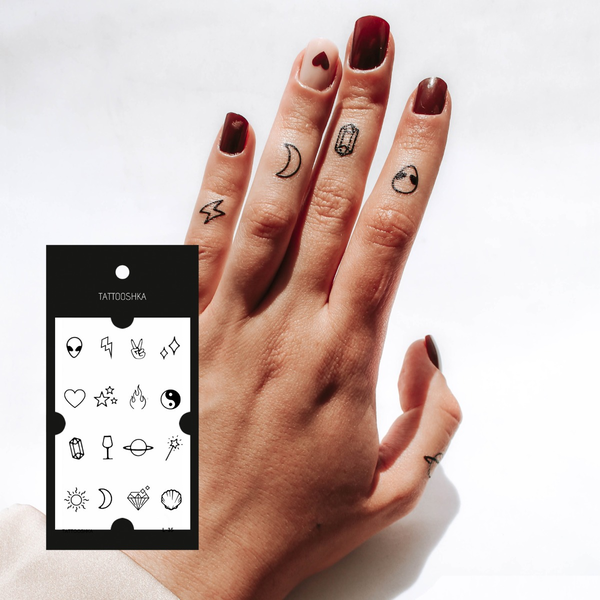 «Тимчасове тату Tattooshka Міні хайп (L-35)», бренда Tattooshka - фото №1