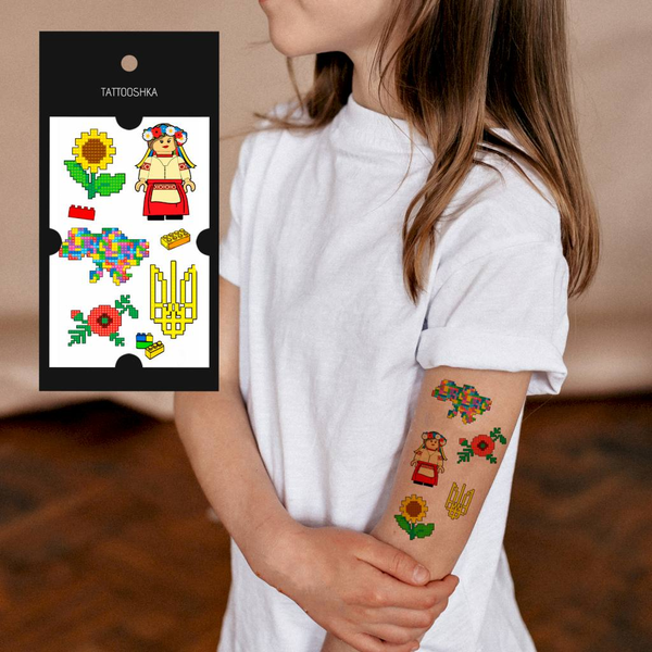 «Тимчасове тату Tattoshka Міні конструктор (L-59)», бренда Tattooshka - фото №1