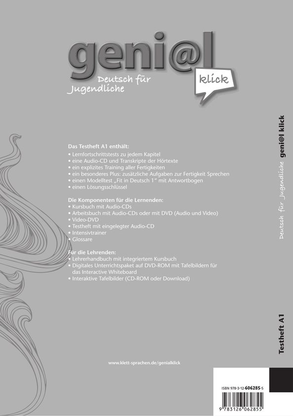 [object Object] «geni@l klick A1. Testheft (+CD)», автор Ульріке Моріц - фото №2 - мініатюра