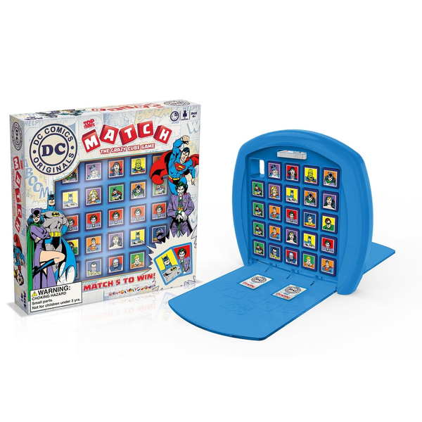  «Настольная игра Winning Moves Top Trumps Match DC Comics (5036905001748)», бренда Winning Moves - фото №1