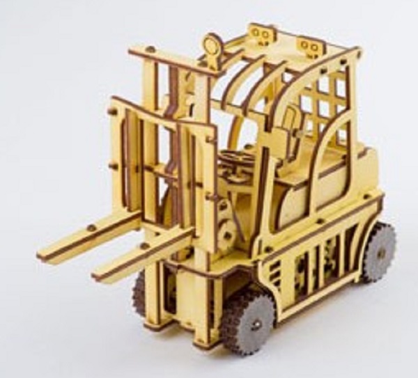 «Пазл 3D ekoGOODS Автопогрузчик ЛАН-30 (19871993)», бренда ekoGOODS - фото №1
