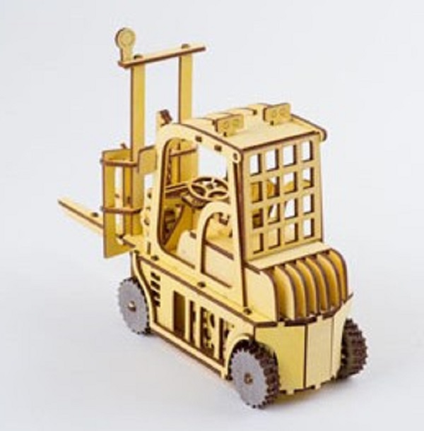 «Пазл 3D ekoGOODS Автопогрузчик ЛАН-30 (19871993)», бренда ekoGOODS - фото №1