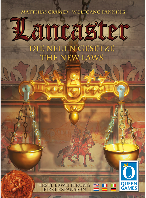  «Дополнение к настольной игре Queen Games Lancaster - The New Laws Expansion (16222)», бренда Queen Games - фото №1