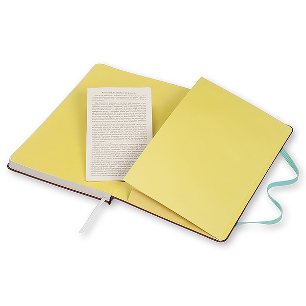  «Блокнот Moleskine Contrast средний сливовый (LCCTQP060H8)», бренда Moleskine - фото №1