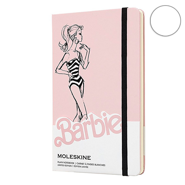  «Блокнот Moleskine Barbie середній нелінійований рожевий (LEBRQP062)», бренду Moleskine - фото №1