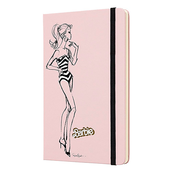  «Блокнот Moleskine Barbie середній нелінійований рожевий (LEBRQP062)», бренду Moleskine - фото №1