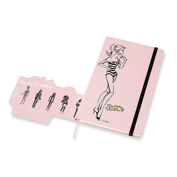  «Блокнот Moleskine Barbie середній нелінійований рожевий (LEBRQP062)», бренду Moleskine - фото №1
