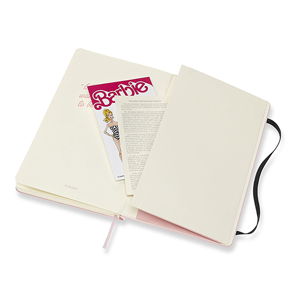  «Блокнот Moleskine Barbie середній нелінійований рожевий (LEBRQP062)», бренду Moleskine - фото №1