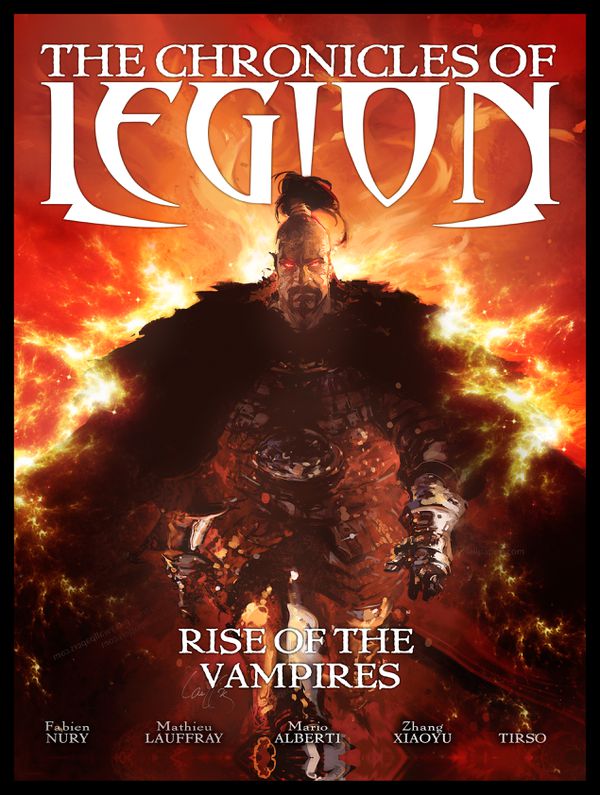 Бумажная книга «The Chronicles of Legion. Volume 1. Rise of the Vampires », автор Фабьен Нюри - фото №1