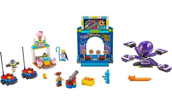  «Конструктор LEGO Toy Story Карнавальная мания Базза и Вуди 230 деталей (10770)», бренда LEGO - фото №1